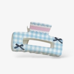 Floral Bow Hair Clips