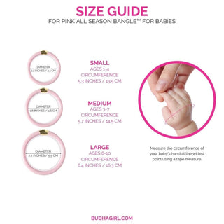 BuDhaGirl Baby Bangle Pink