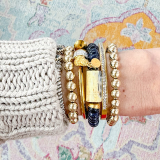 Navy Dharma Bracelet