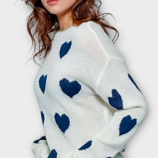 Heart Knit Sweater