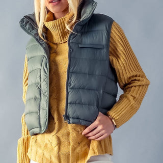 Puffer Vest Ever Green