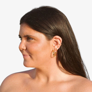 Garden Party Loop Earrings