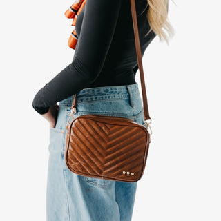 Coco Chevron Crossbody Bag