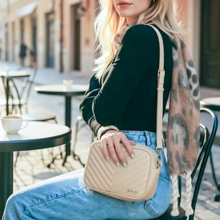 Coco Chevron Crossbody Bag