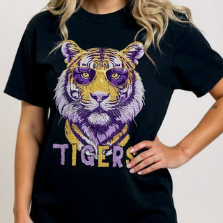 Black Tiger Graphic Tee