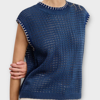 Midnight Breeze Knit Sweater