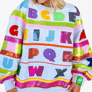 Queen of Sparkles ABC's Sweatshirt