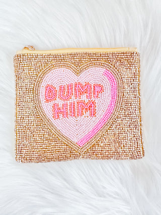 Beaded Coin Purse Dump Him