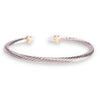 Cable & Pearl Bracelet