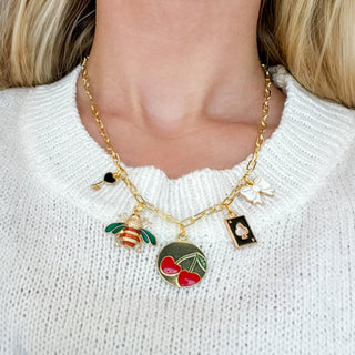 Charmed Cherry Necklace 