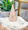 Wire Wrapped Pearl Drop Ring