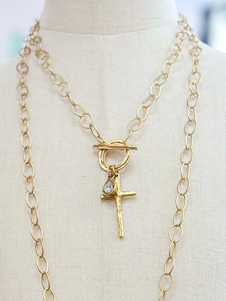 Kitzi Alexandra Cross Necklace