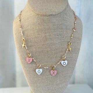 XO XO Reversible Charm Necklace 