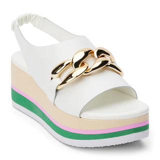 Natalia White Sandals Final Sale