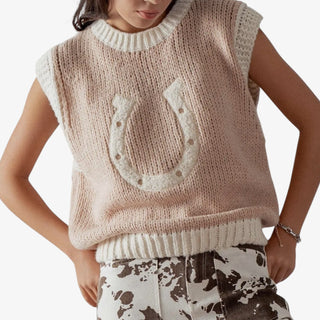 Horseshoe Sweater Vest