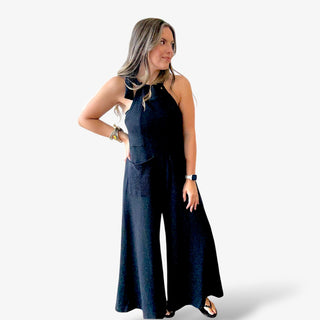 Boho Wide Leg Jumpsuit