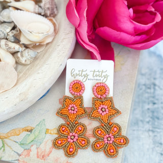 Coral Crush Earrings