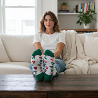 Christmas Fuzzy Socks