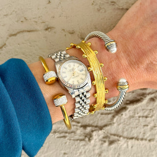 Kitzi Gold Cuff Bracelet