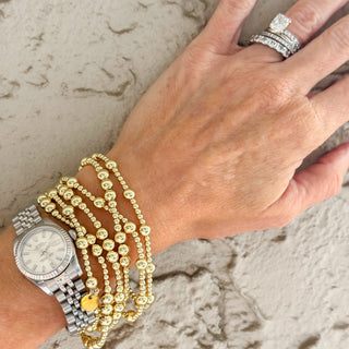 Golden Hour Beaded Bracelet