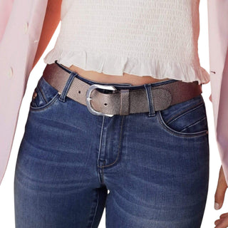 Platinum Textured Belt