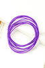Guitar String Bracelet Set Purple