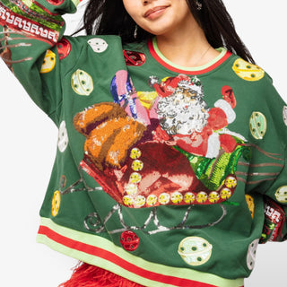 Vintage Jingle Bell Santa