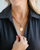 Susan Shaw Coin Front Toggle Necklace