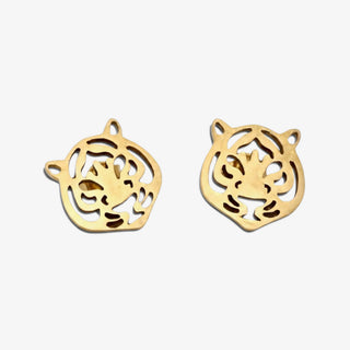 Tiger Stud Earrings
