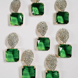 Peridot Gum Drop Earrings