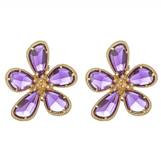 Daisy Crystal Earrings