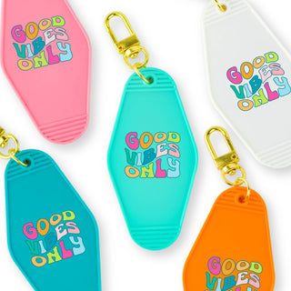 Motel Keychain | Good Vibes Only