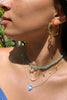 Native Gem Cinderella Necklace: Multi-gemstone & gold necklace for elegant everyday wear.