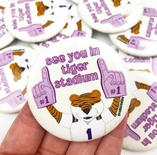 Game Day Buttons - 2.25"