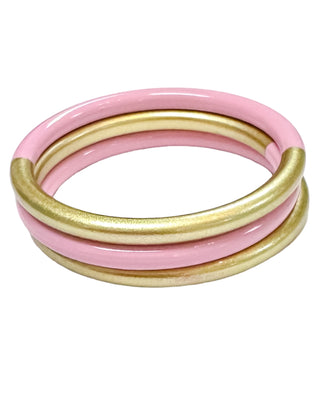 Two Tone Pink Bangle Final Sale