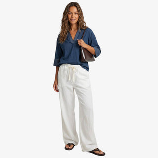 Contrast Stitch Top