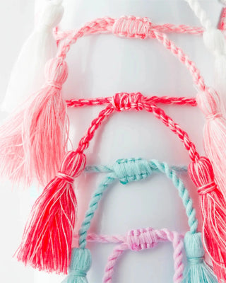 Tie Knot Be Kind Bracelet Blush