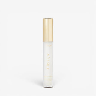 City Lips Plumping Lip Gloss in Clear hydrating high-shine plumping lip gloss for fuller-looking lips, closed product view