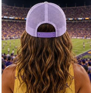 Tigers Sequin Trucker Hat