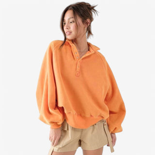 Felicity Sweatshirt Orange