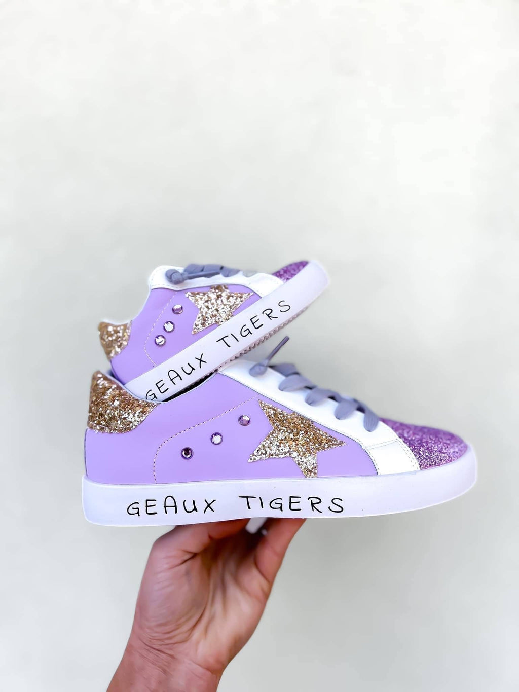 Geaux Tigers Star Sneakers