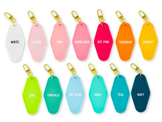 Motel Keychain Canary| Focus On What Makes You Happy