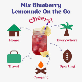 Blueberry Lemonade Drink Mix