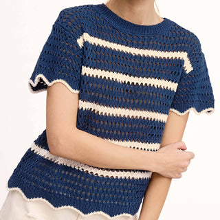 Nautical Breeze Knit Sweater