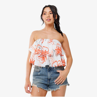 Frances Floral Crop Top