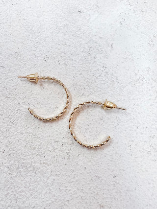 Gianna Gold Hoop Earring