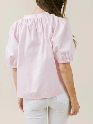 Henley Blouse Final Sale