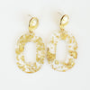 Virtue Lily Earring Gold Flake