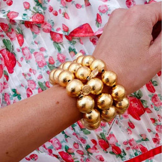 Georgia Brushed Gold Bracelet