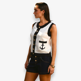Anchor Knit Top